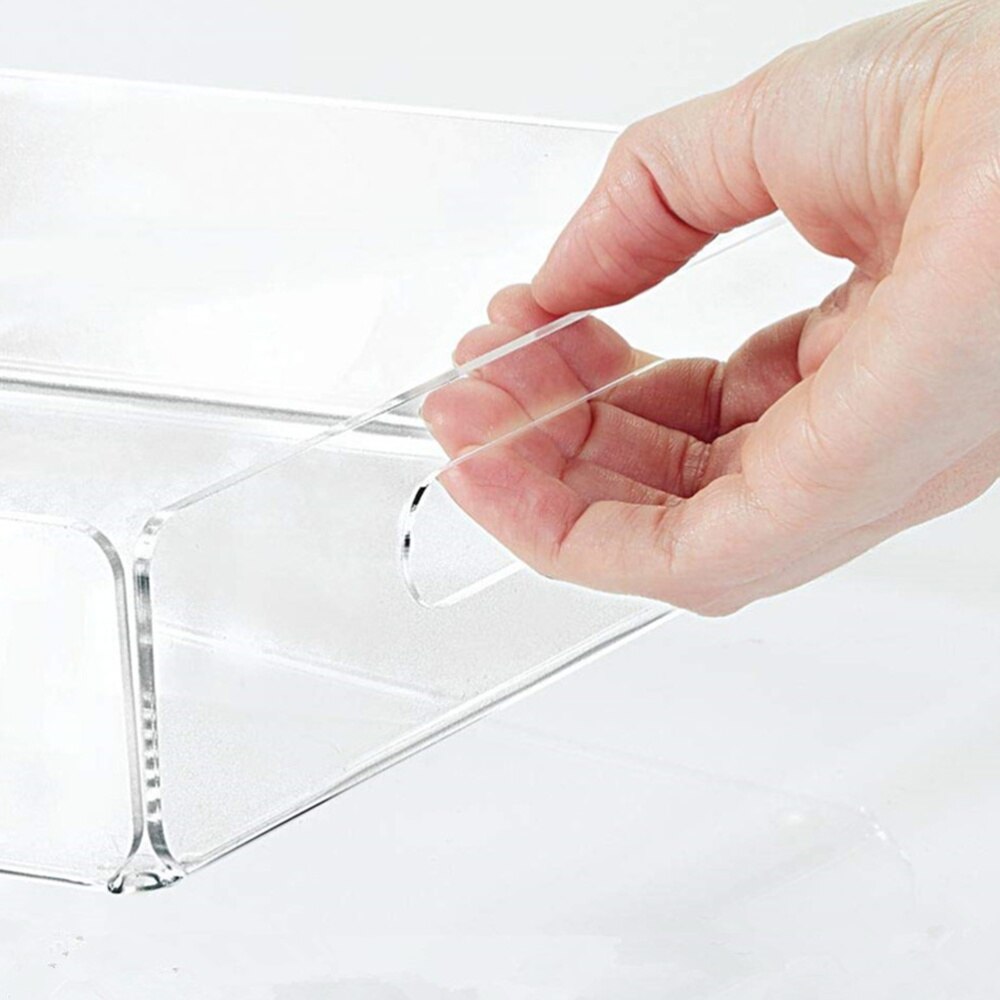 Praktische acryl fruitschaal duurzame drankschaal snackschaal voor thuis