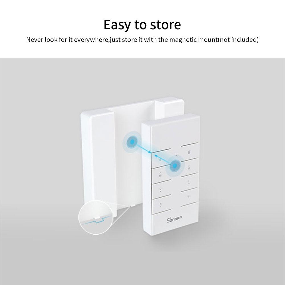 Wireless Remote Controller For Sonoff RF Series 8-button RF Remote Control For SONOFF RM433 Accessories
