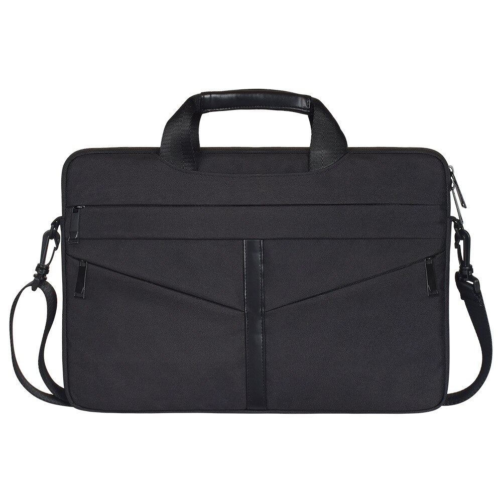 Wodoodporna torebka na laptopa Air Pro 11 12 13 14 15.6 calowa torba na laptopa torba na laptopa do DELL HP Lenovo pokrowiec na Macbook: Black / 14.1 inch