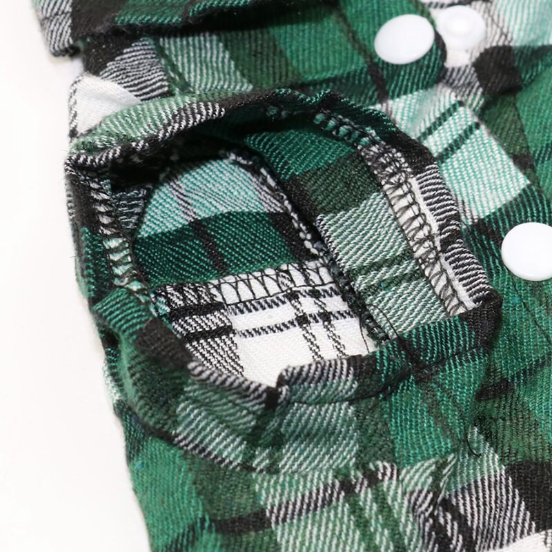 Dog Clothes For Pomeranians Plaid Shirt Pomeranian Dog Clothes Sphynx Clothes Spring Summer Stripe T-Shirts Clothing Dog Vest
