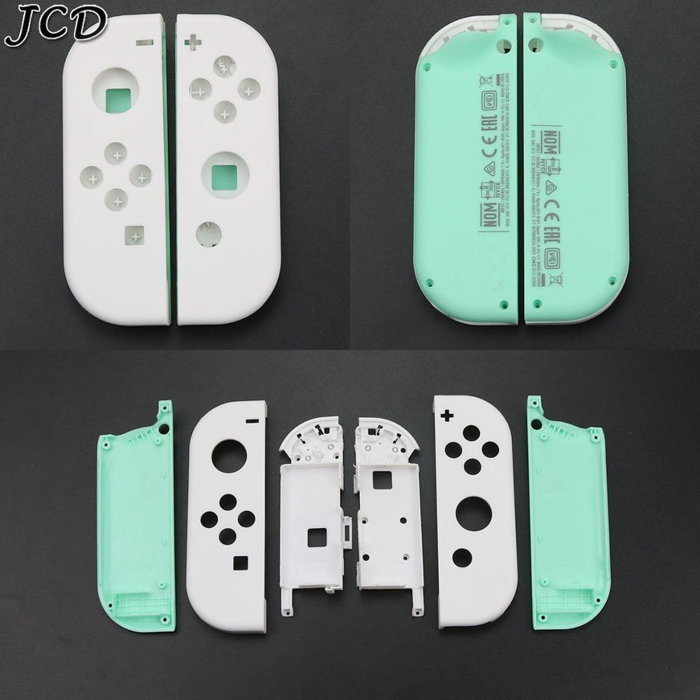 JCD Housing Shell For Nintend Switch Animal Crossing Console JoyCon Replacement for Nitendo Switch Protective Case: C