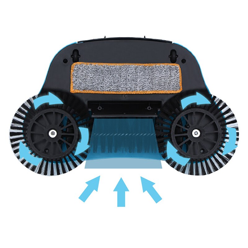 Hand Push Sweeping Machine Lazy Floor Sweeper Floor Carpet Dust Cleaner Household Cleaning Tool Rubber Wheels Enough Power