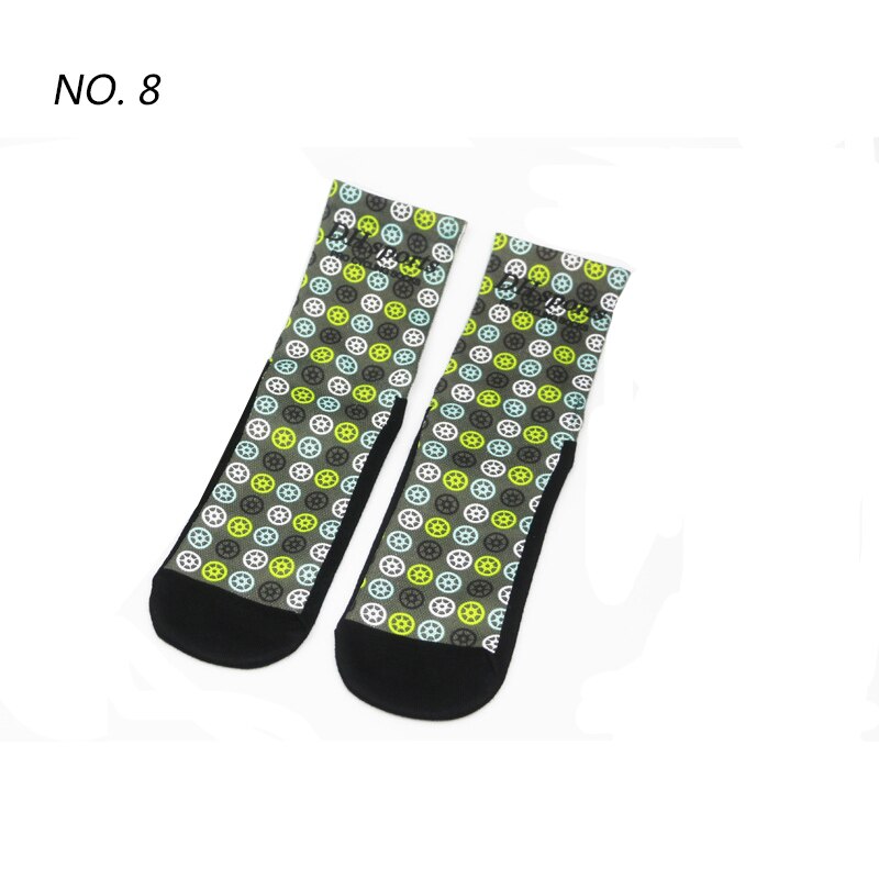 DH SPORT Sommer Atmungs Radfahren Socken Männer Frauen Berg MTB Rennrad Fahrrad Kompression Läuft Basketball Sport Socken: QTWZ148