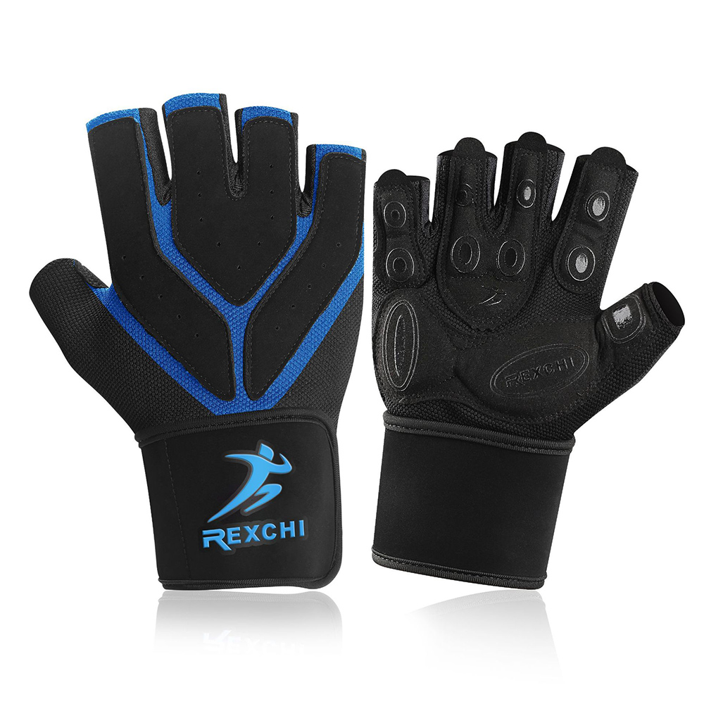 Gym Fitness Gloves Weight Lifting Unisex Crossfit Workout Bodybuilding dumbbell Half Finger Hand Protector exercise gloves