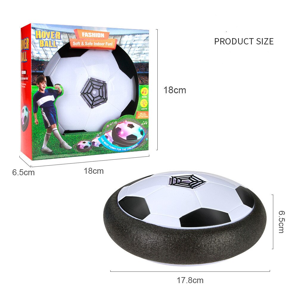Hover Soccer Ball Toys Led Light Flashing Ball Air Power Football Toys Home Game Gliding Soccer Stress Indoor Balls Boy