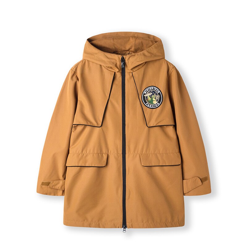 Balabala Spring Children Jacket For Boy Kids Warm Teenage Coat Kids Windbreakers Space exploration style Clothes: 9T