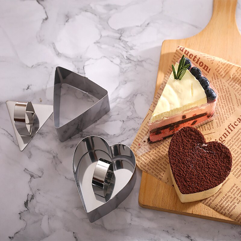 5 stk kagemousse ost bagering cupcake kage form småkager udstikker pandekager ris salat dessert koge ring form