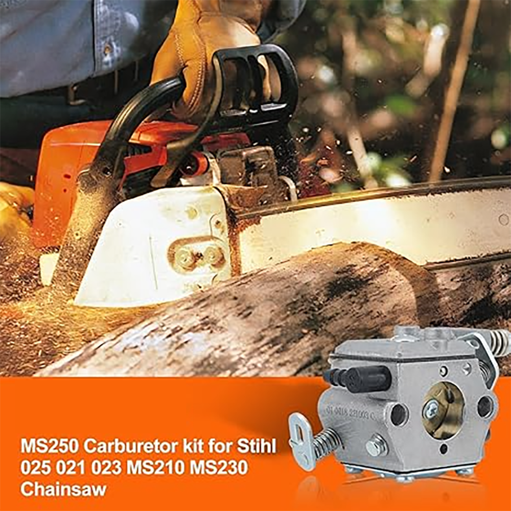 Carburateur MS250 WT-215 pour Stihl MS 250 025 021 023 MS210C MS210 MS 210 MS230 MS230C, tronçonneuse de remplacement 1123 120 0605