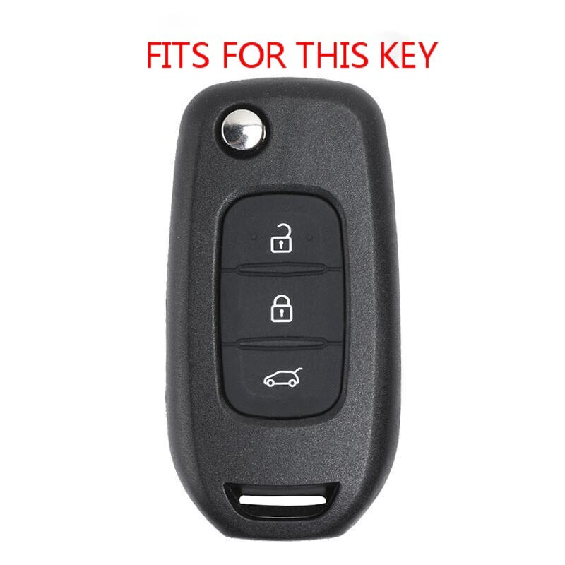 ABS Car Key Case For Renault Kadjar Captur Symbol Koleos Megane Keyless Remote Cover Shell 3 Buttons