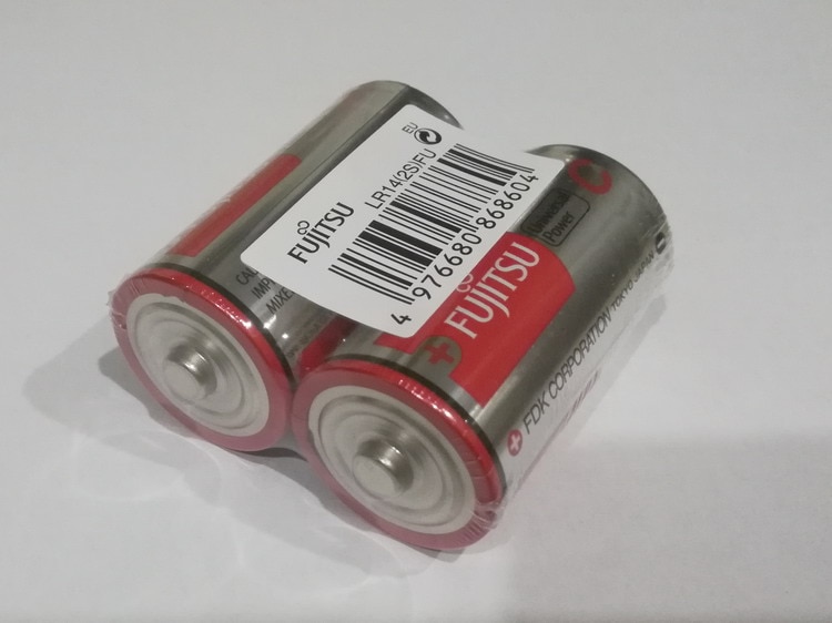 fujitsu C type 26500 LR14 1.5V alkaline battery LR14 (2S) FU 2cells