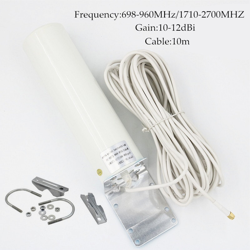 4G LTE antenna 2.4G external antenna SMA Male outdoor mimo antenne and SMA-F to CRC9/TS9/SMA connector for 3G 4G router modem