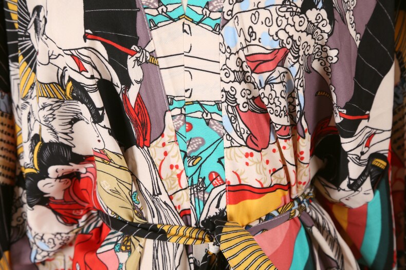 Men's Beach Open Front Cover Up Half Sleeve Floral Print Cover Up...