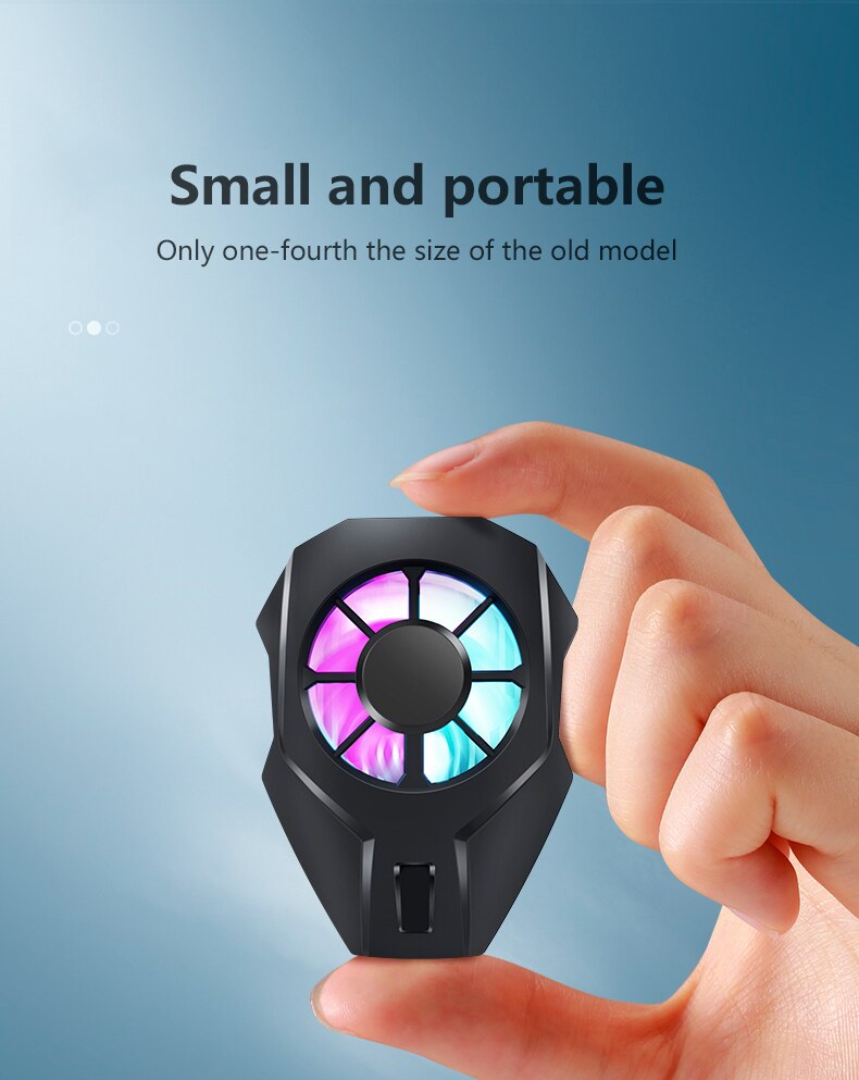 Mobile Phone Cooler Phones Telecommunications Portable Cooling Fan Game Mobile Phone Cooler Game Heatsink Radiator Stand