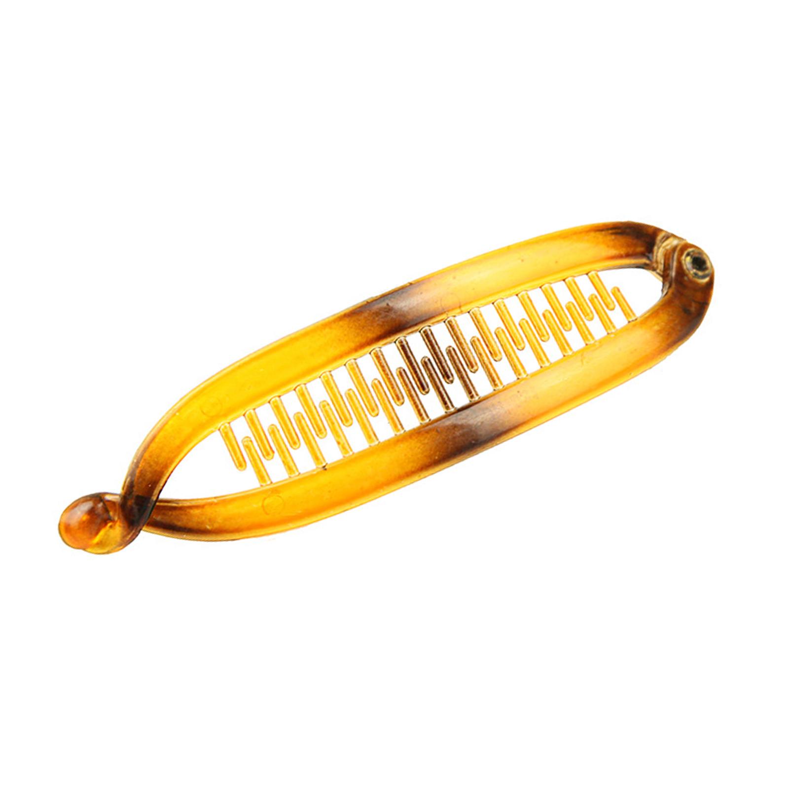 Gels-Pince à cheveux avec peigne torsadé d'orge pour femme et fille, accessoire de coiffure, 15cm