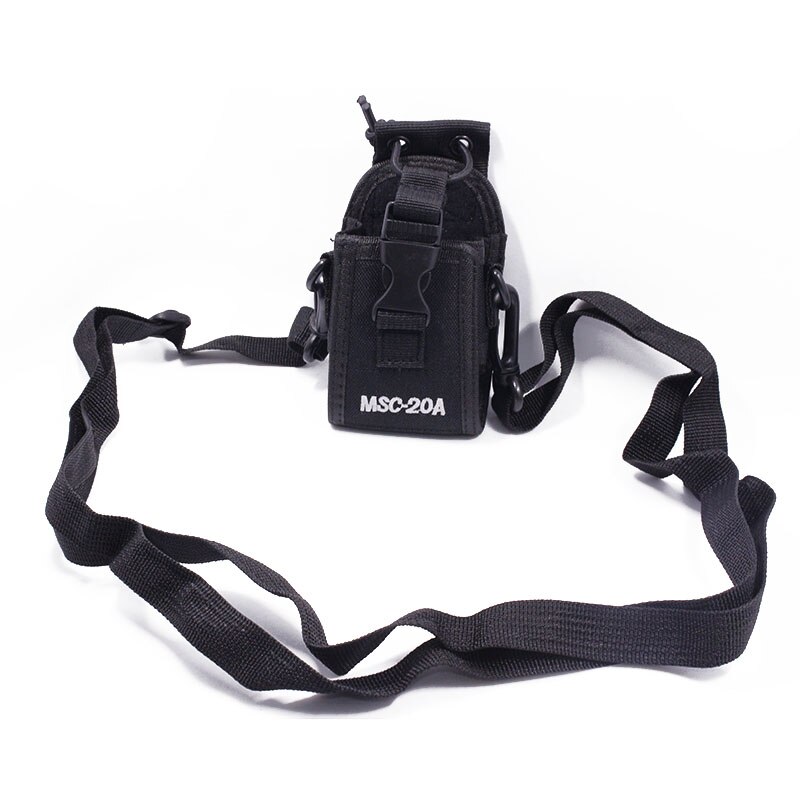 2 pçs MSC-20A walkie talkie caso titular saco para baofeng UV-5R BF-888S UV-82 walkie talkies tyt wouuxn em dois sentidos caso de rádio titular