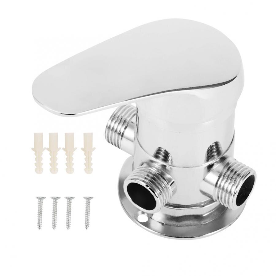 Temperature control Valve G1/2in 3 Way Bathroom Angle Valve for Shower Head Water Separator Shower Diverter Switch Valve