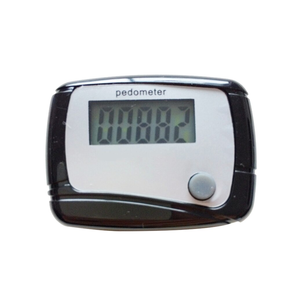 Draagbare Mini Digitale Lcd Stappenteller Sport Wandelen Hardlopen Stap Counter Meter Lcd Een-Knop Running Teller