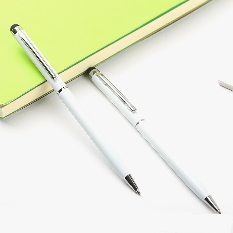 1.0mm Multi-color Metal Small Gaoshi Ballpoint Pen Touch Screen Capacitive Pen 142mm Pen For Students Writing