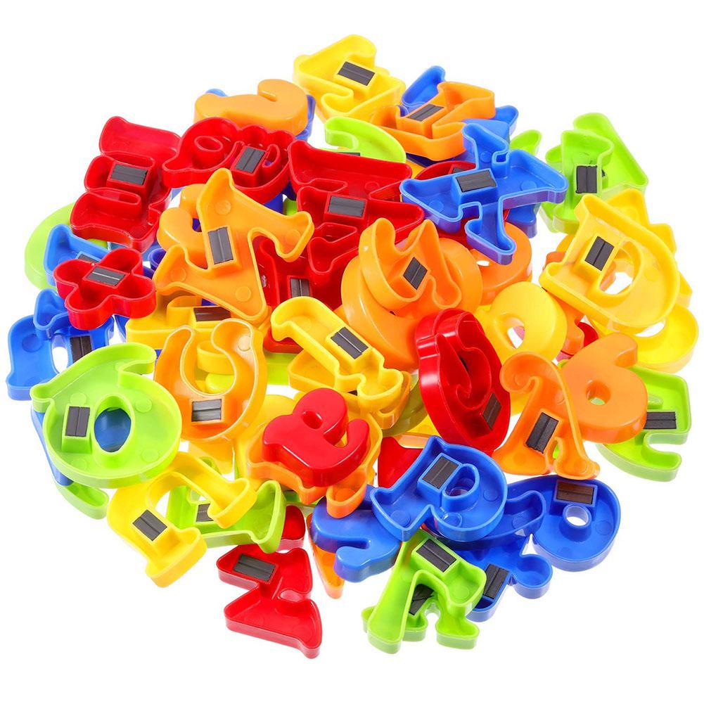 Set de 78 unidades de Kuulee, números de letras magnéticas para niños, alfabeto educativo, imanes de nevera