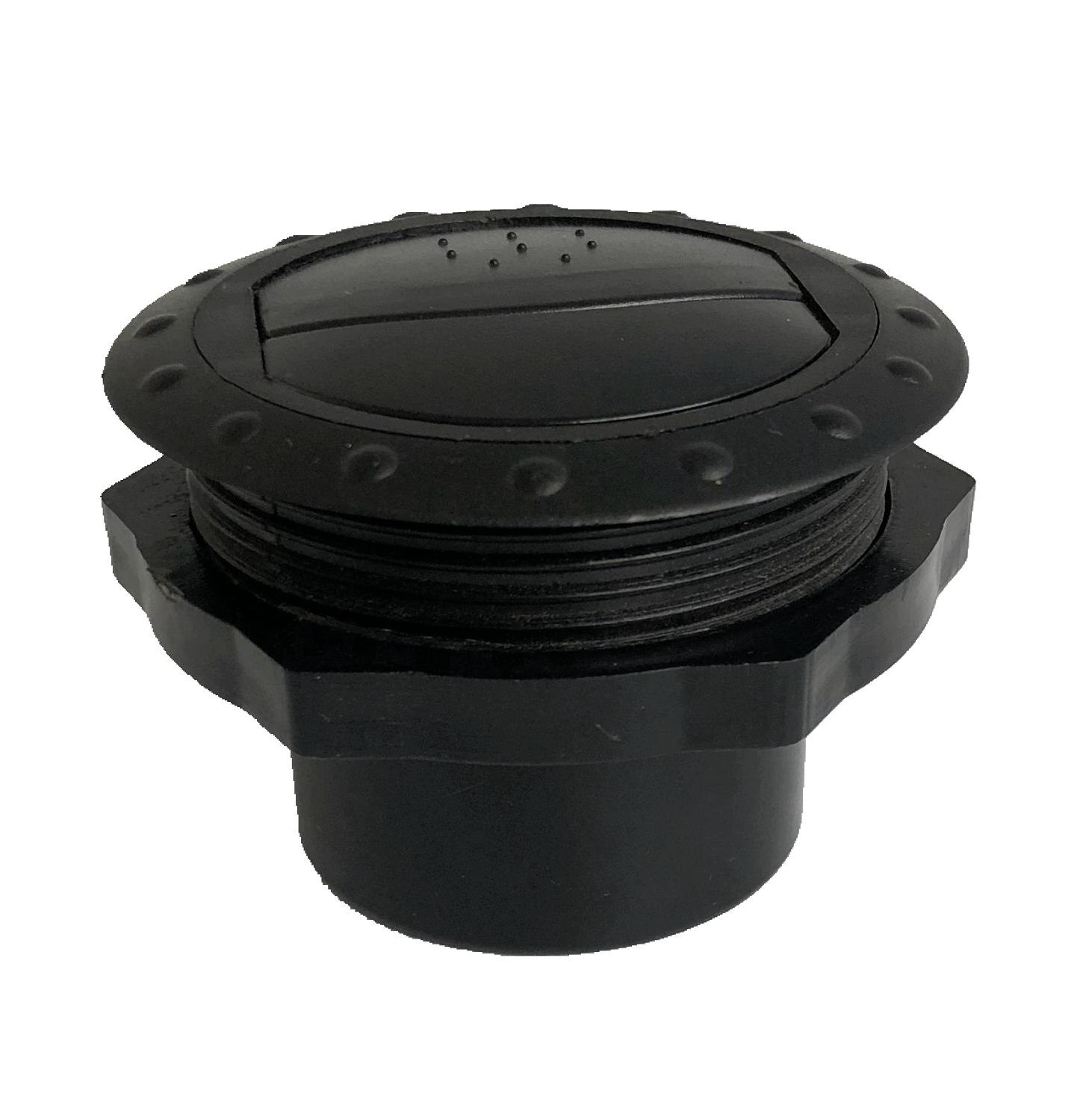 Universal 60mm 2.35" Round A/C Air Outlet Vent for RV Bus Boat Yacht Auto Car Air Conditioner Vent Replacement Parts Accessories: Black