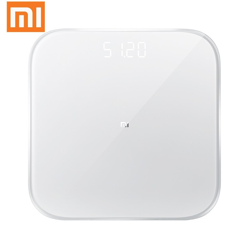 Báscula inteligente Xiaomi Mifit 2, báscula de peso Digital con Bluetooth 5,0, compatible con Android 4,3 e iOS 9