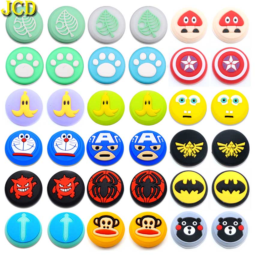 JCD-2 uds. Para Nintendo Switch Lite, Thumb Stick, analógico, de silicona, tapa de Joystick, para Switch NS, Joy Con