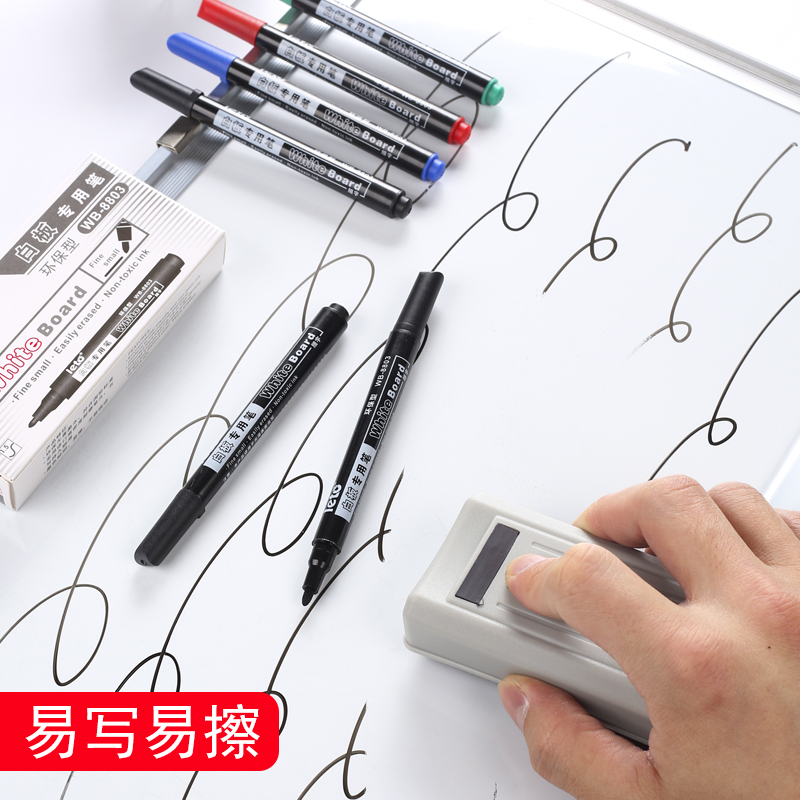 5PCS Erasable Whiteboard Pen Children's Non-Toxic Color Aqueous Draw Crows Black Red Blue Green Children's Drawing Board Student