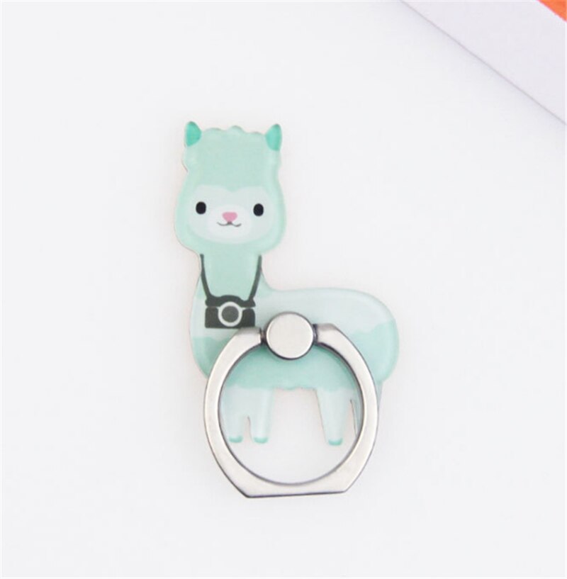 Universal Stent Mobile Phone Holder Stand Alpaca Finger Ring Magnetic For Cell Smart Phone Stand Holder For Iphone 11 XS MAX 8: 7