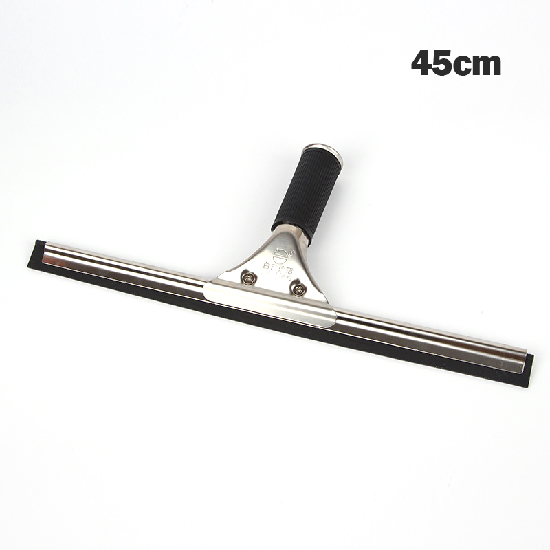 Window Squeegee Glass Cleaning Wipre Rubber Blade Shower Screen Home Bathroom Washer 25 35 45cm