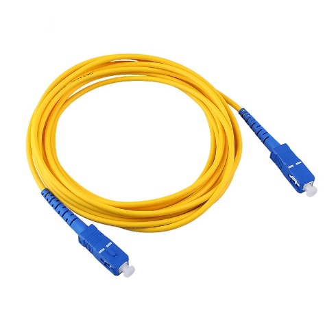 20 metri SC/UPC-SC/UPC SM SX 3mm 20 M 9/125um cavo Jumper in fibra ottica cavo Patch in fibra ottica, spedizione gratuita