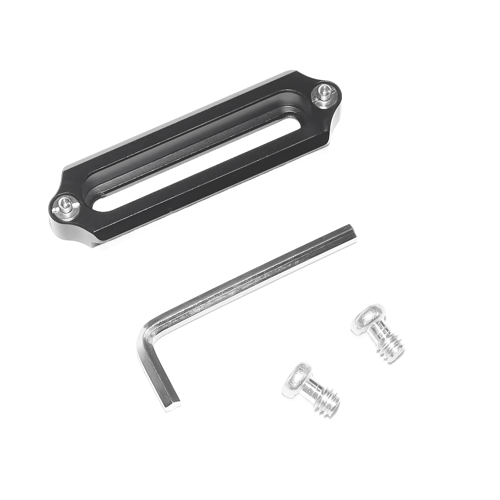 Quick Release Safety NATO Rail Mini 1/4" 3/8" Mount Clamp Slider Adapter for DSLR Cameras Cage Rig Top Handle Anti-Off Extension: Type B