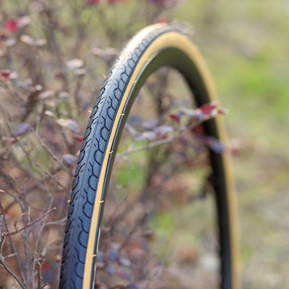 Kenda fahrrad reifen 700C 700x25C rennrad reifen 700er draht Korn ultraleicht 460g gelb seite reifen niedrigen widerstand max 110 PSI