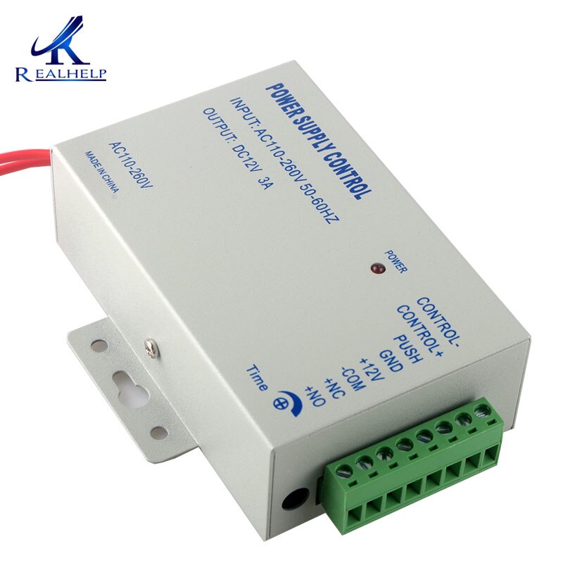 Door Access Control Power Supply Universal Work in Worldwide DC 12V 3A AC 110~240V For Access Control Sytem