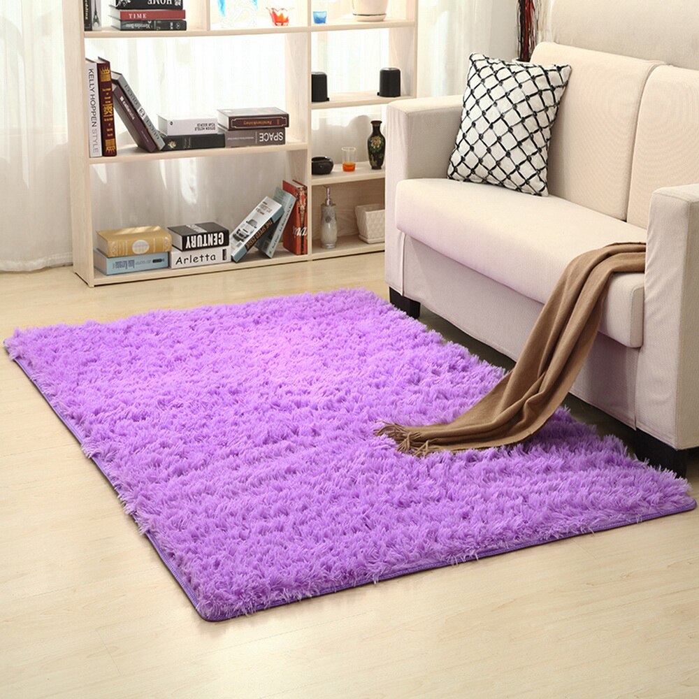 150cm * 200 cm tæpper stue/soveværelse tæppe skridsikre blødt moderne tæppemåtte lilla pink hvid grå: E / 1700mm x 2400mm