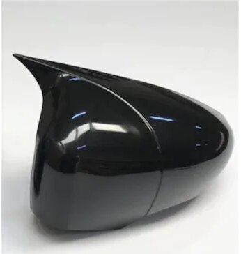 Spejl cover bat spejl cover renault megane 4 klaver sort 2 stk venstre-højre