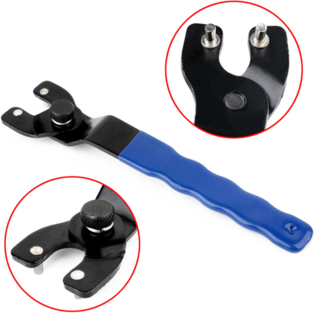 Grip Handheld Wrench Durable Pin Spanner Plastic Handle Multifunctional Angle Grinder Universal Adjustable Repair Tool Home Key