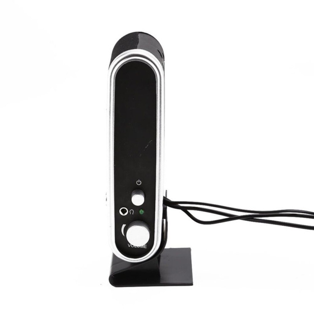 LESHP Portable Speaker for computer HY-218 Portable USB Stereo Soundbox Music Speakers For Desktop Portable Speakers bass shock