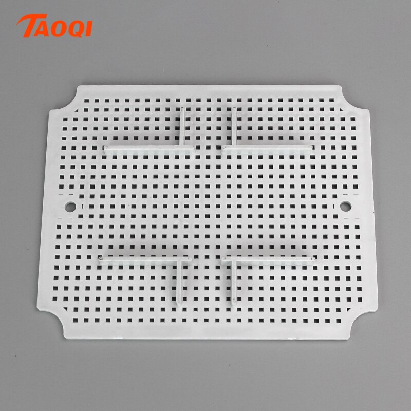 waterproof box fixed base plate IP67 waterproof junction box base plate ABS honeycomb mounting base plate Outdoor monitoring
