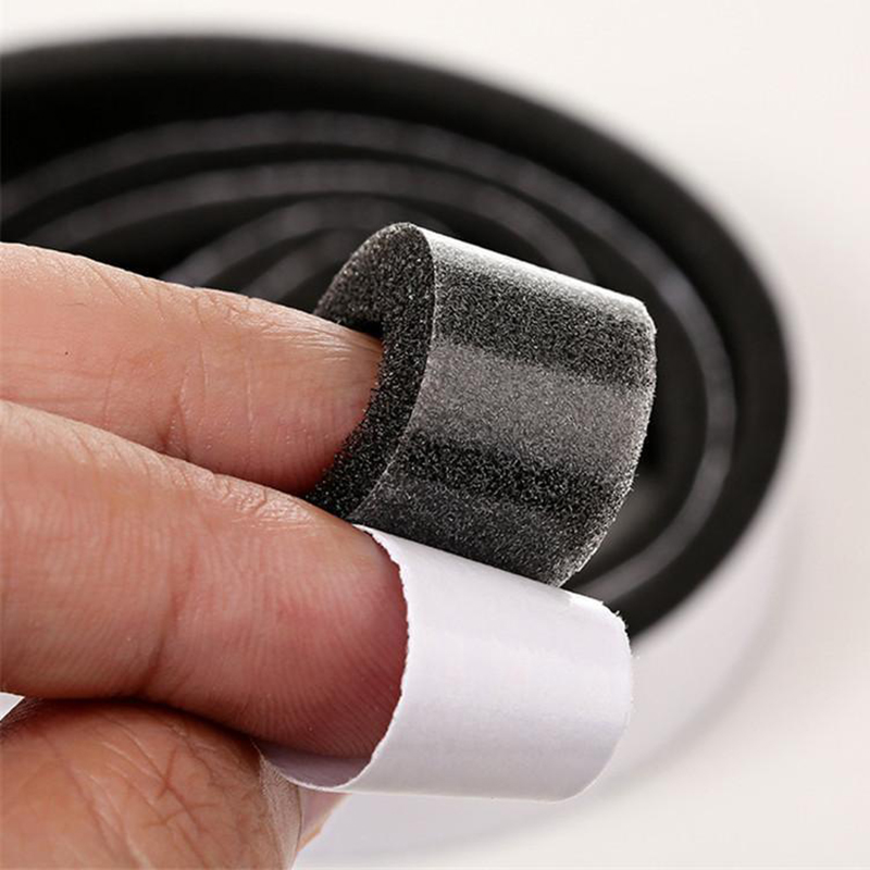 Self Adhesive Windows Seal Strip Crack Wind Blocker Soundproof Weatherstrips Door Window Noise Insulation Dust Sealing Tape