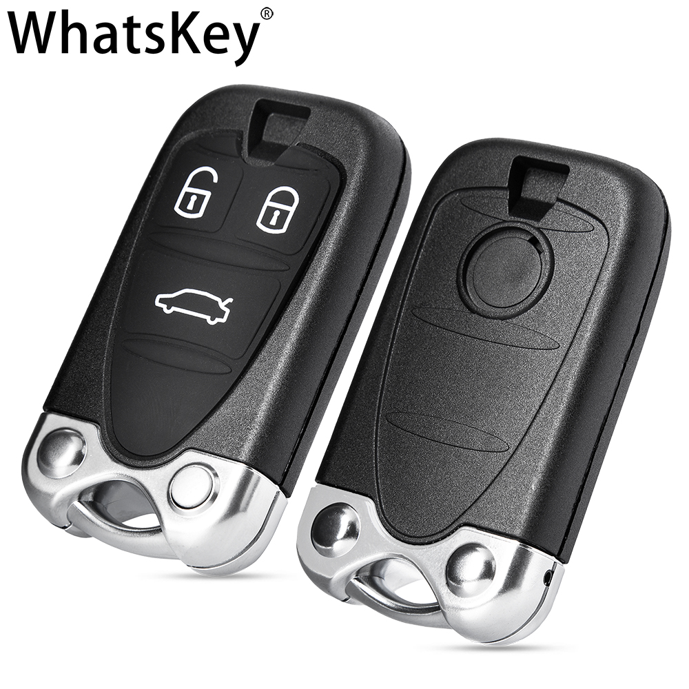 Zapasowa obudowa pilota bez kluczyka pokrywa z nieodciętym ostrzem dla ALFA ROMEO 159 Brera 156 pająk inteligentny klucz obudowa pilota akcesoria samochodowe