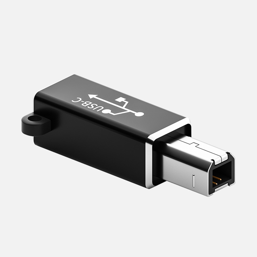 Nowy typ C żeński na USB B męski konwerter skanera męski Adapter konwerter konwertera do drukarki kontroler MIDI klawiatura pianina: WHITE