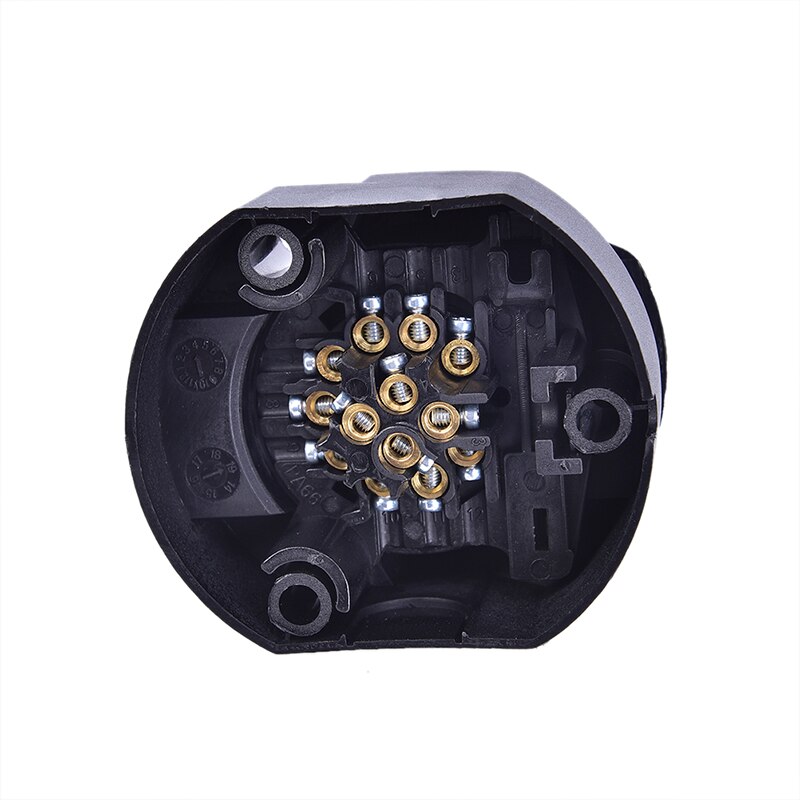 12v plast tilhenger socket båthenger tilbehør 7- polet kjerne pol caravan kontakt adapter rv tilbehør