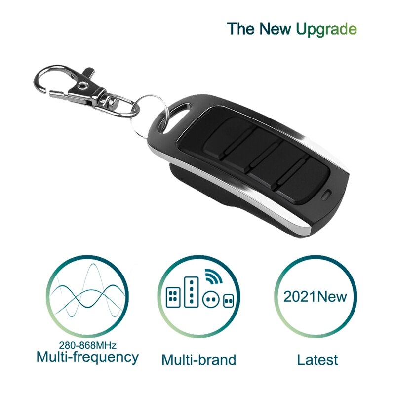 Garagedeur Afstandsbediening Voor 433Mhz Garage 868Mhz Replicator Garagedeur Opener Rolling Code Zender Controle