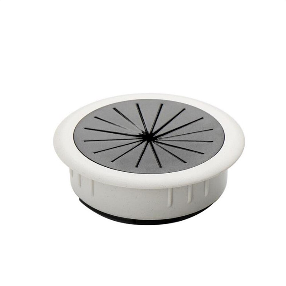 1Pcs Desk Line Hole Cover 60mm Plastic Round Line Box For Furniture Cabinets Computer Desk Thread Hole Cover Office Accessories