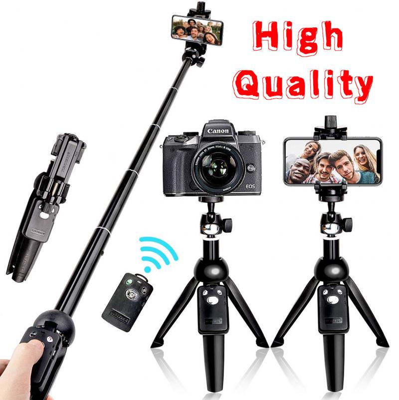 Opvouwbare Draadloze Bluetooth Selfie Stick Handheld Monopod Shutter Remote Uitschuifbare Mini Statief Voor Iphone Android Ios Telefoon