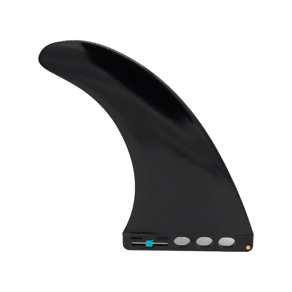 9'' No Screw Surf Center Fin Touring Longboard SUP Inflatable Paddle Board Surfboard Fins: 9 inch-A