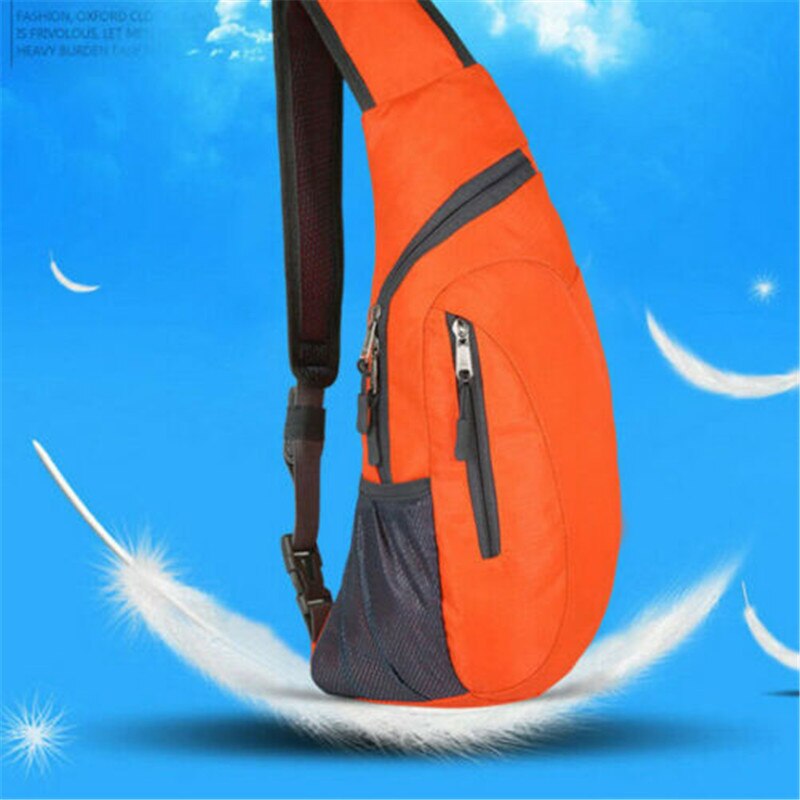 Bolsa de pecho impermeable para hombre, riñonera de pecho impermeable para viaje, deporte, cuerpo cruzado, riñonera de pecho, montañismo, teléfono móvil
