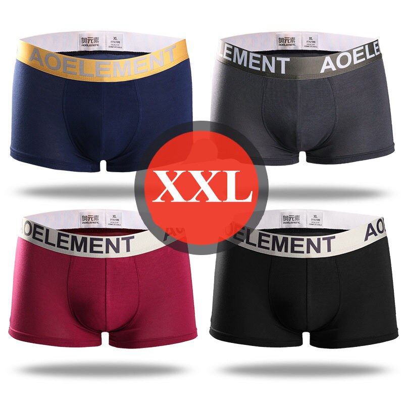 Xiaomi Mijia boxer mens underwear men Modal underpants male panties shorts underwear boxer shorts four seasons wearable 4pcs: 103-XXL