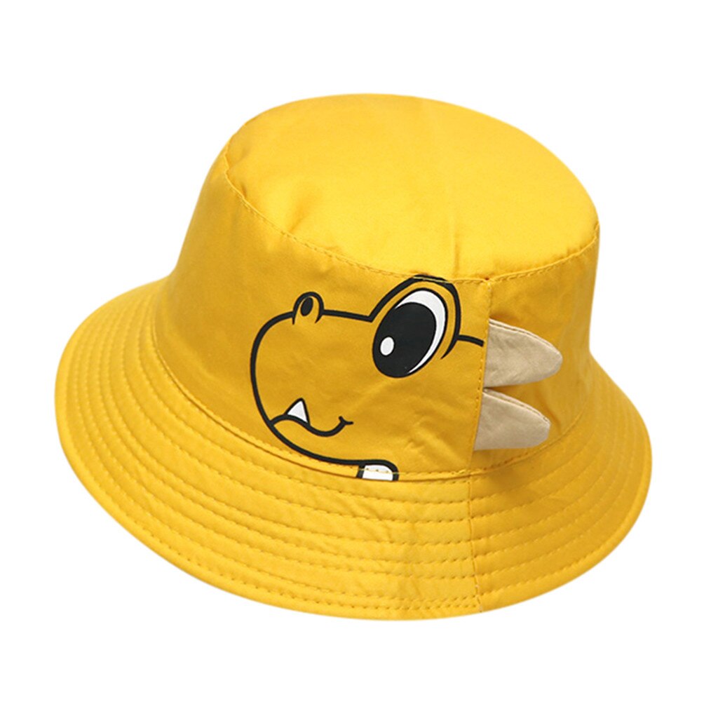 Zomer Emmer Hoed Baby Boy Hoeden Zachte Katoenen Zonnehoed Dakrand Baseball Potten Cap Zonnehoed Fold Strand Zonnebrandcrème Visser Hoed Gorro #45
