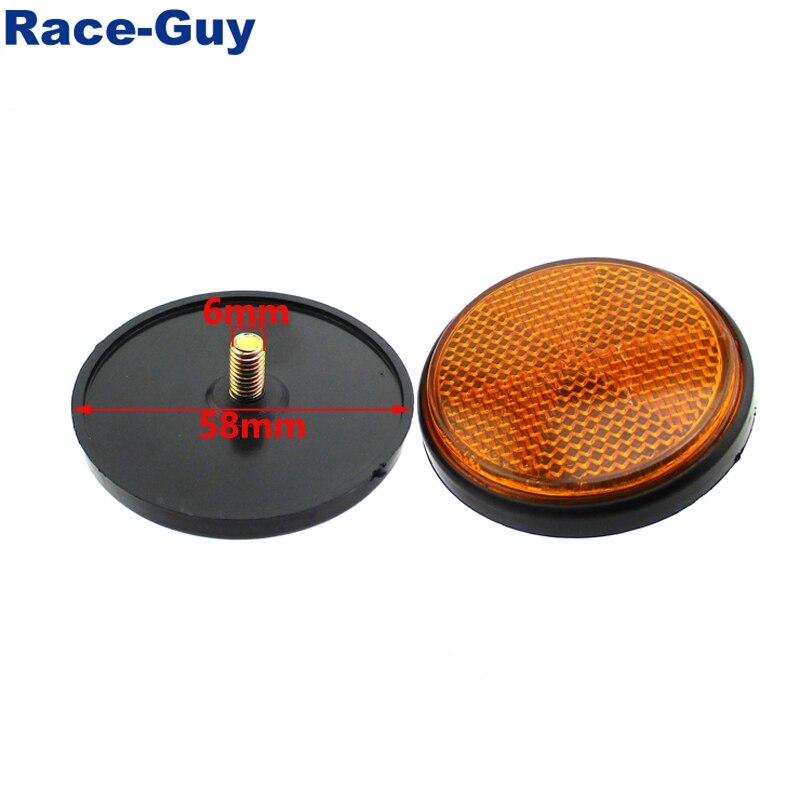 Vento Keeway Scooter Reflectors For QJ ZIP R3i 86300B20T001 ATV Quad Dirt Bike Go Kart Scooter Honda Kawasaki Suzuki Yamaha